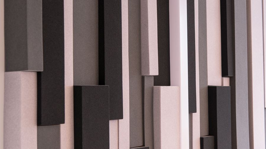 Decorative sound absorbing panels