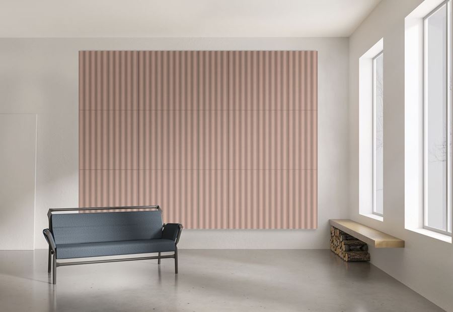 Decorative sound absorbing panels